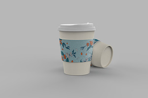 Coffee Cup Sleeve Holder Mockup