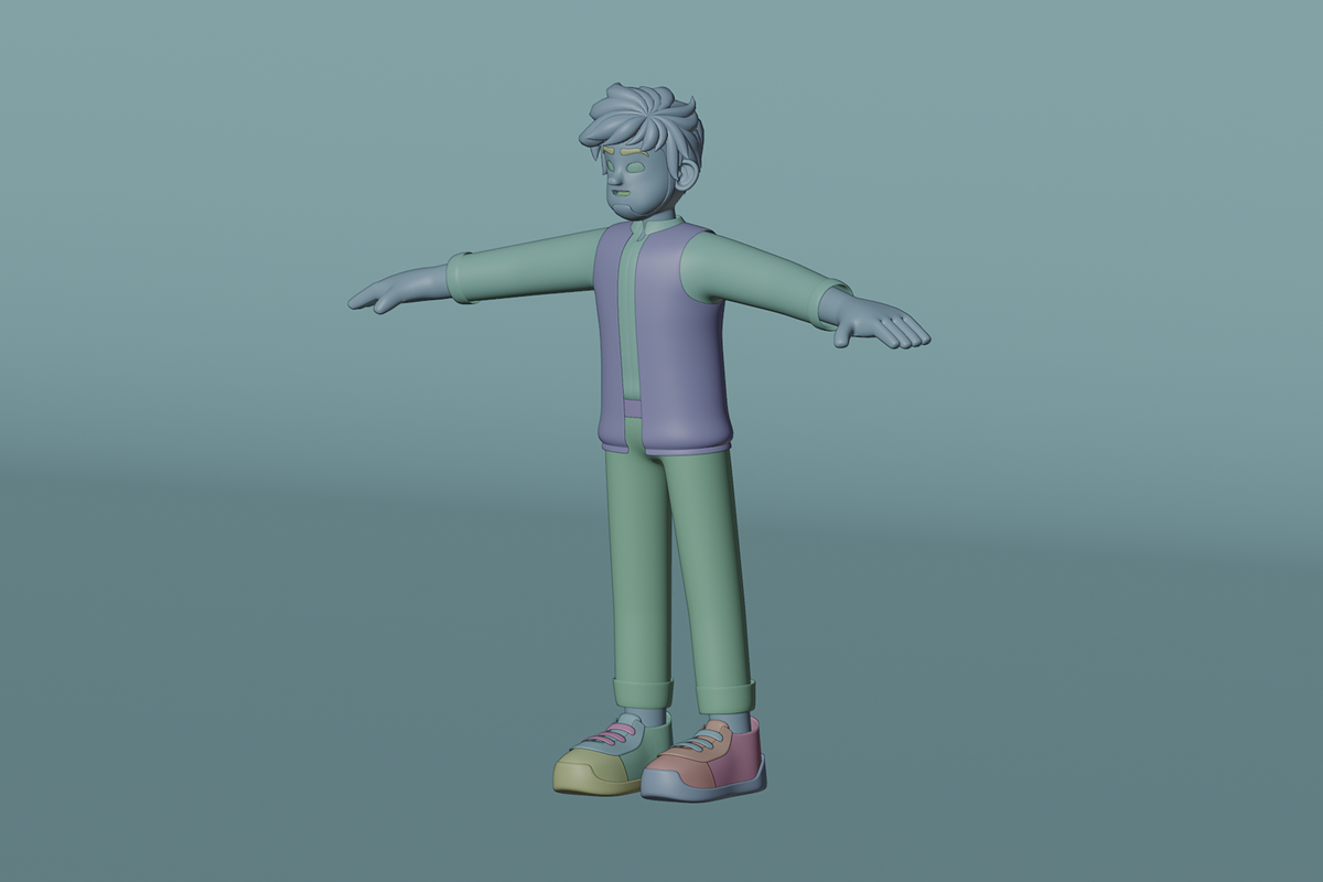 Male Avatar 3D Character Model, a Characters & Person 3D Model by Dudukbersama (Photo 2 of 4)