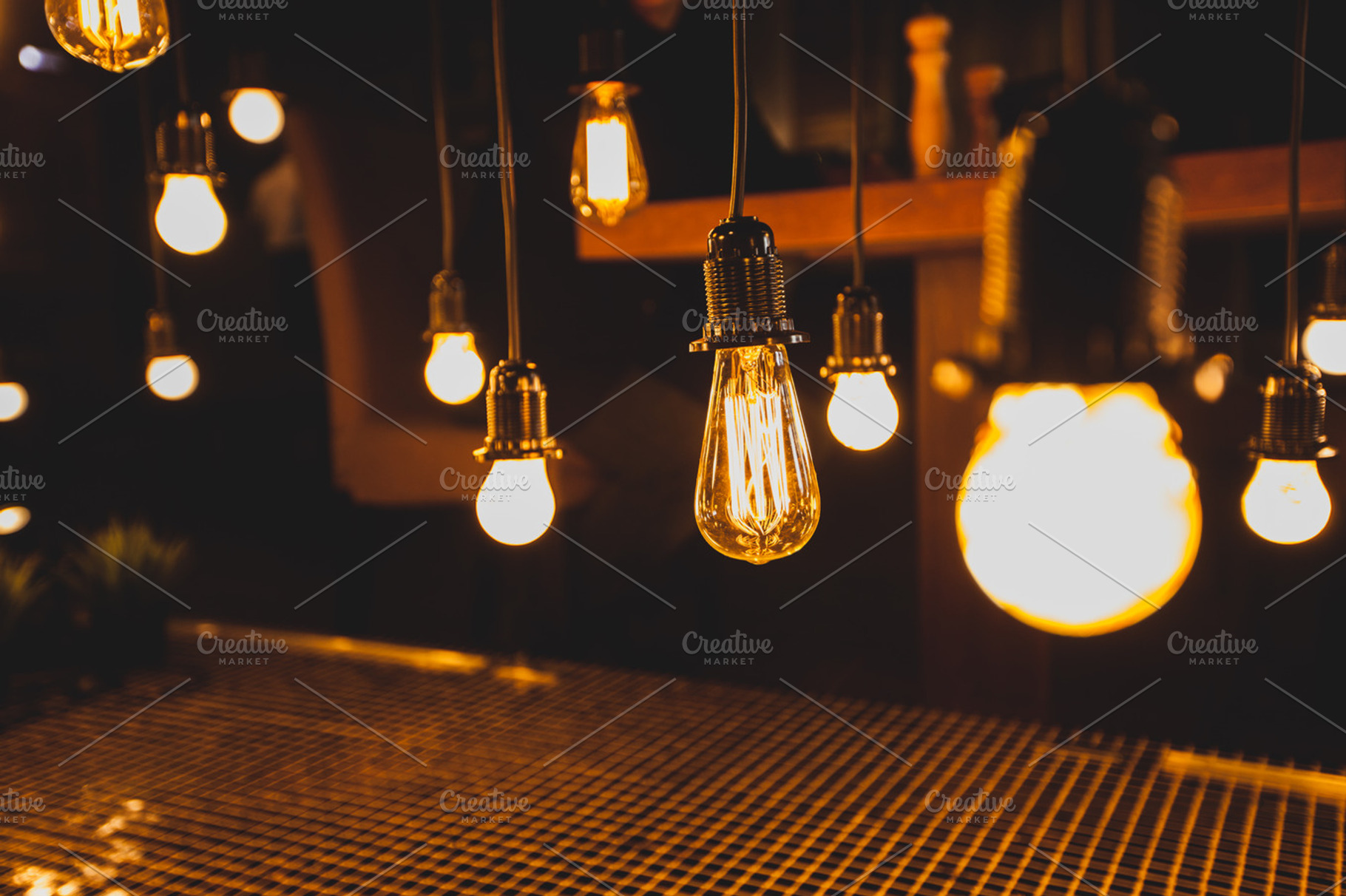 Edison style light bulbs containing antique, array, and assortment, an Arts & Entertainment Photo by REDpillz