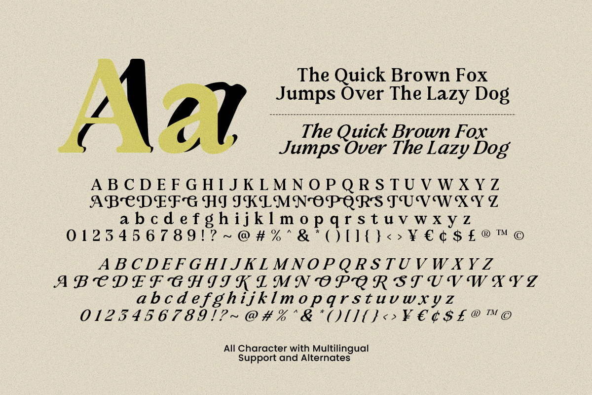 Nova Agency - Bold Retro Serif, a Serif Font by Bale Type (Photo 9 of 9)
