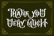 Decoraties - Modern Decorative Font, a Blackletter Font by haniefart (Thumbnail 11 of 11)