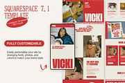 Red Squarespace Website Template, a Squarespace Template by Of July Studio (Thumbnail 8 of 11)