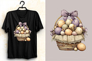 Easter Basket Clipart Set, an Illustration by SVGArt (Thumbnail 8 of 8)
