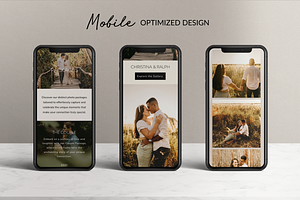 Wedding Photographer Website WIX