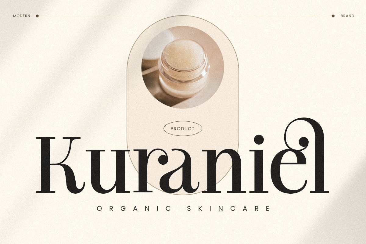 Branck - Modern Luxury Logo Font, a Serif Font by Sensatype (Photo 8 of 12)