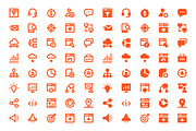 Seo Web Optimization Material Icons, a Solid Icon by Creative Stall (Thumbnail 4 of 5)