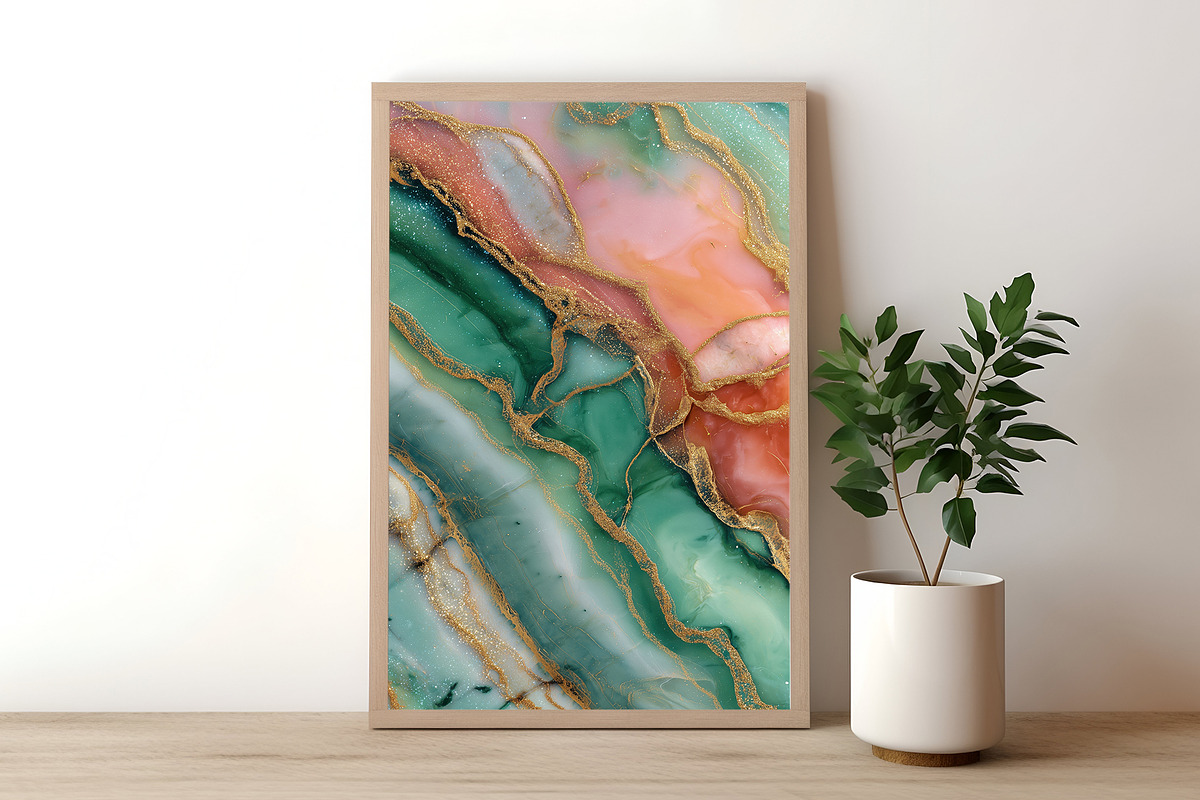 Luxury Marble Illustration, a Decorative Illustration by Housui Patterns (Photo 7 of 12)