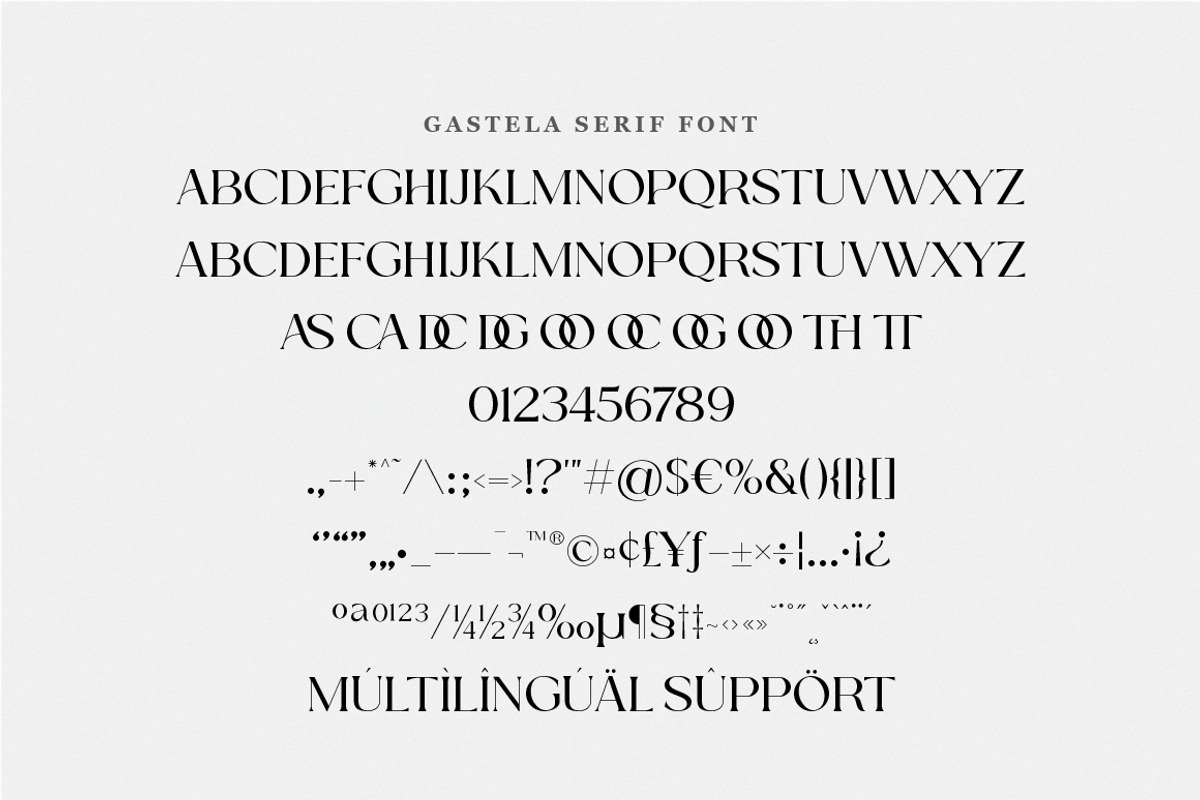 Gastela Brush Script Font with Swash, a Script Font by Typebae (Photo 17 of 17)