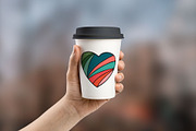 Color drawing hearts in doodle style, a Decorative Illustration by ExpressShop (Thumbnail 6 of 6)