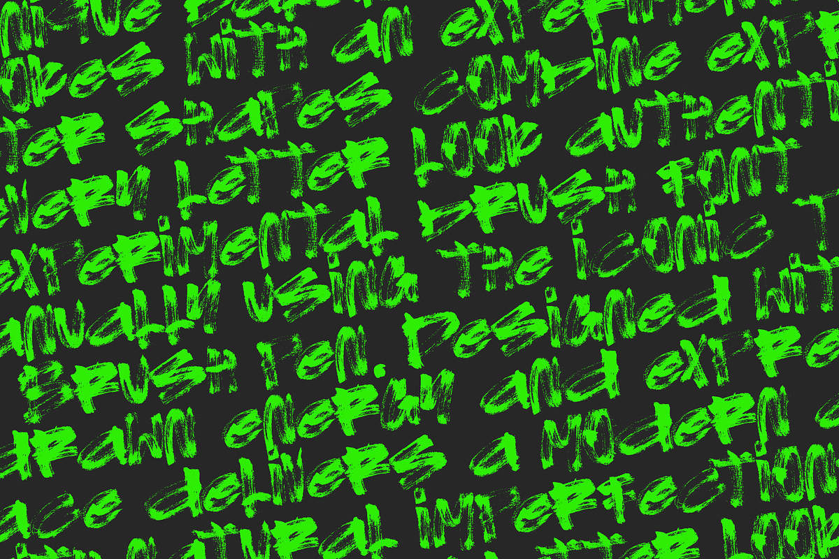 Drift | Experimental Brush Font, a Handwritten Font by Ardana Creative (Photo 11 of 13)
