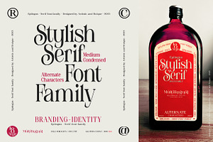 Epilogus - Serif Font Family