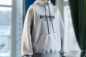 Hoodie with Mannequin Mockup, a Hoody Mockup by Artnivora.Std