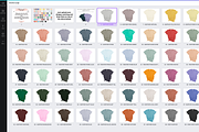 Canva Template Bella Canvas 3001, a Shirt Mockup by lock and page (Thumbnail 6 of 6)