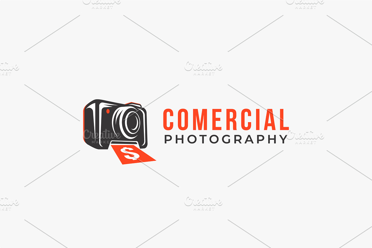 Commercial photography logo icon, a Branding & Logo Template by DOMHOUZE