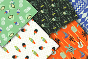 Aloha! Seamless Patterns Set, a Pattern Graphic by InaCorart (Thumbnail 2 of 5)