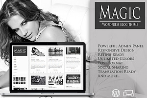 Magic - Retina Responsive Blog