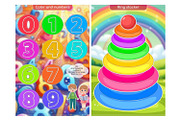 Electronic velcro game for Toddlers, a Brochure Template by MYAFKA (Thumbnail 8 of 16)