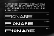 Pionare – Futuristic Extended, a Sans Serif Font by Tammami (Thumbnail 9 of 9)