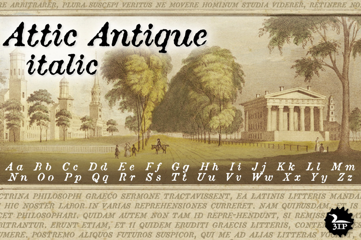 Attic Antique Italic