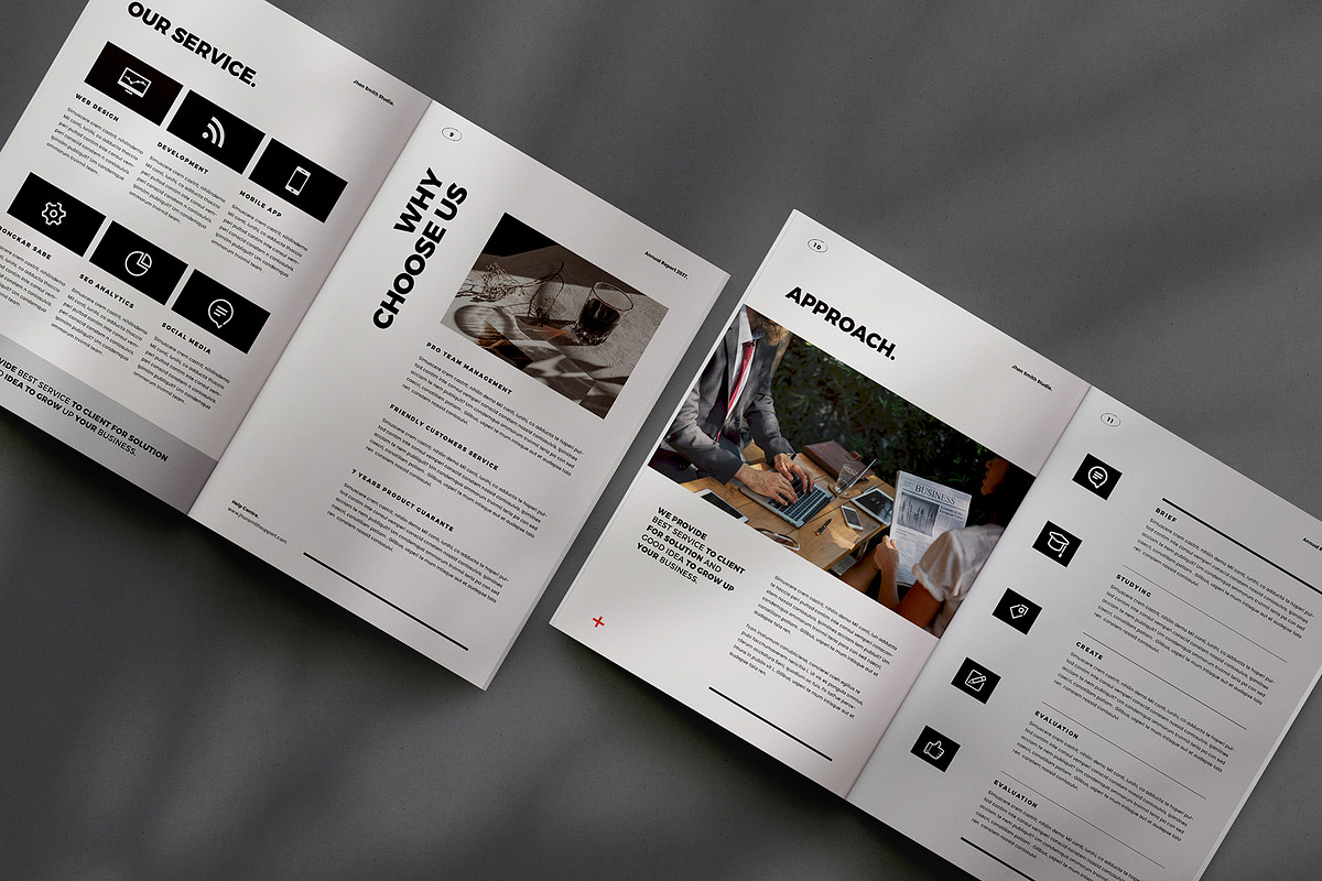 Annual Report, a Brochure Template by Occy Design (Photo 4 of 8)