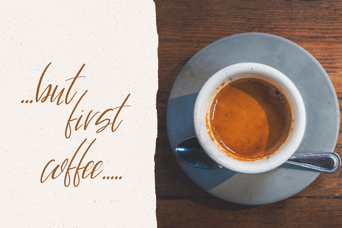 Bountiful Handlettered Font preview 4