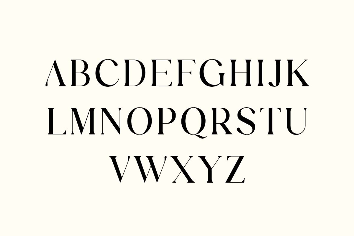 Roscia Sylvia Elegant Serif Font, a Serif Font by UICreative (Photo 2 of 13)