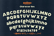 Buerno- Boldy Typeface, a Handwritten Font by Bentype Studio (Thumbnail 2 of 7)