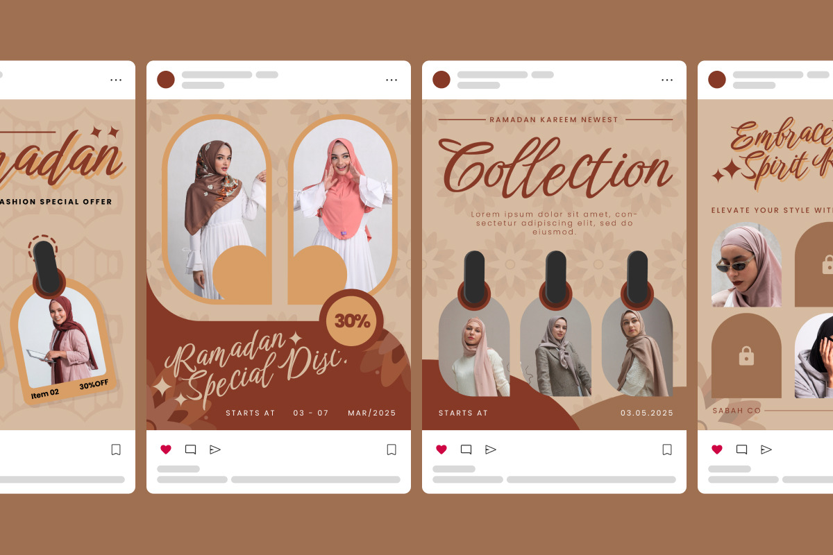 Classic Ramadan Fashion Social Post, a Social Media Template by productype1 (Photo 5 of 5)
