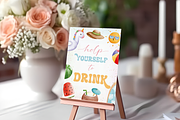 Summer Party Table Sign Template, an Invitation Template by Digital_Mind (Thumbnail 6 of 6)