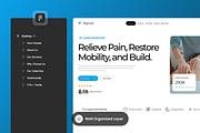 Chiropractic & Physiotherapy, a Landing Page Template by SLAB! Design (Thumbnail 2 of 4)
