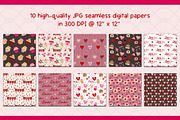 Valentine's Day Graphic Set, a Pattern Graphic by Drafts n Doodles (Thumbnail 4 of 6)
