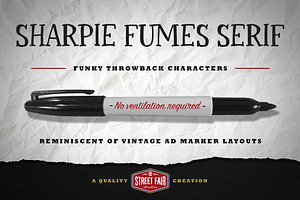 Sharpie Fumes Serif