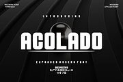 Acolado Font, a Sans Serif Font by agusariyadi (Thumbnail 1 of 5)