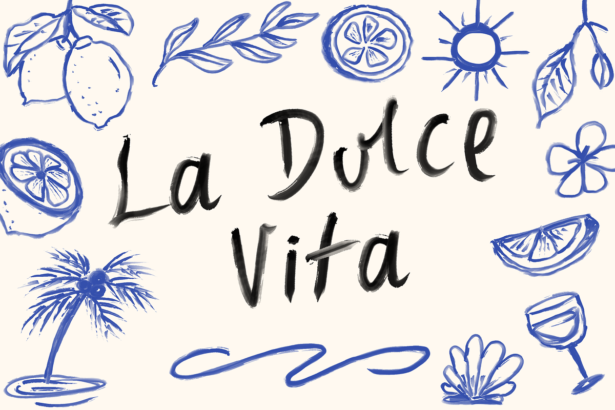 La Dolce Estate SVG Brush Font, a Handwritten Font by The Gelato Type (Photo 17 of 19)
