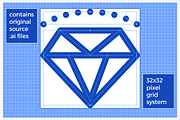 Cutiecons! 600+ icons (20% Off), an Outline Icon by Sergey Shmidt (Thumbnail 2 of 5)