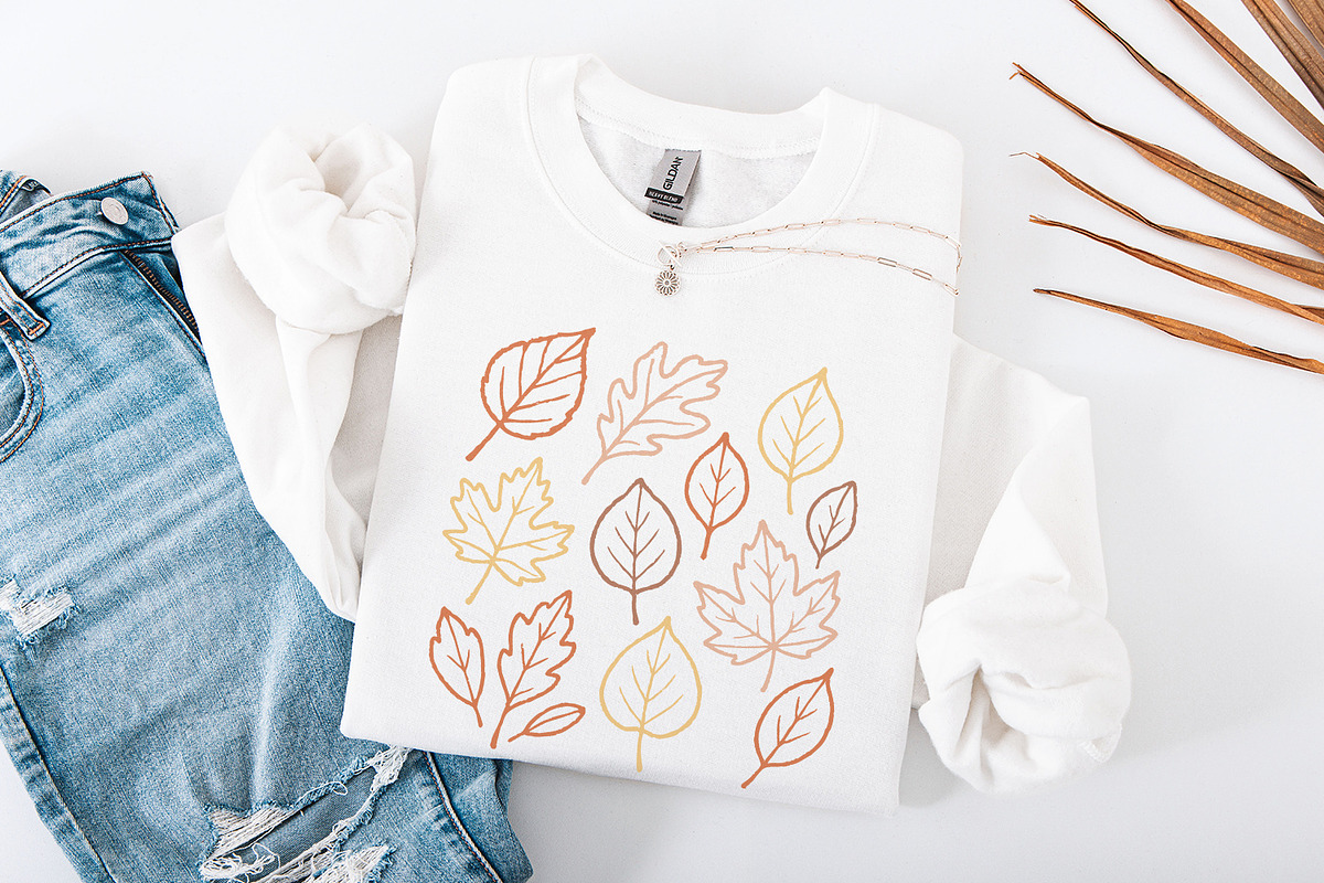 Autumn Leaves PNG, Fall Leaves PNG,, an Illustration by SharpMarketplace (Photo 4 of 9)