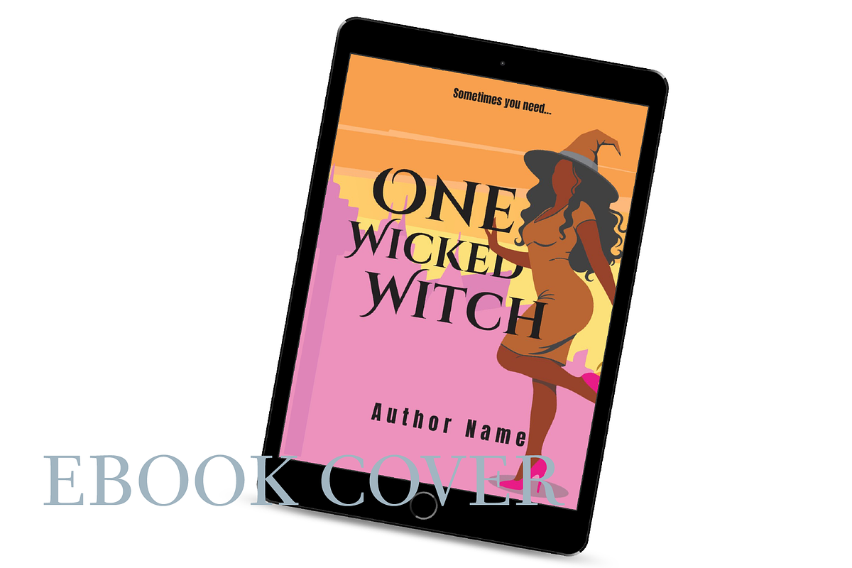 Witch Premade Cover Canva Template, a Print Template by Little Creative Scribbles (Photo 4 of 4)