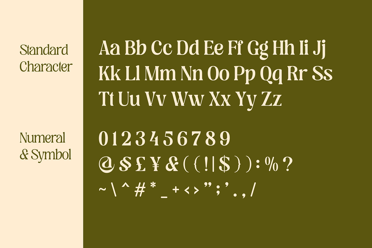 Regus Display - 90's Serif Family, a Serif Font by Holyline Design (Photo 12 of 15)