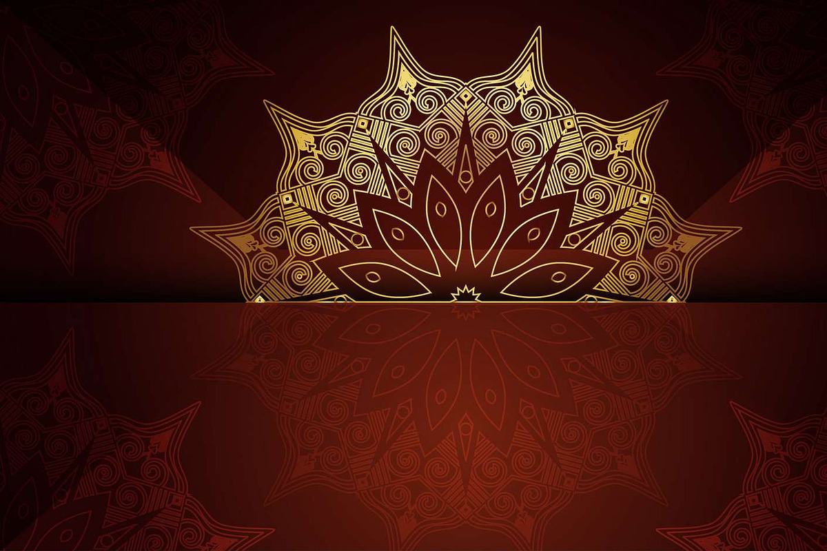 560+ Mandala Design Mega Collection, a Decorative Illustration by NJ Himel (Photo 150 of 289)