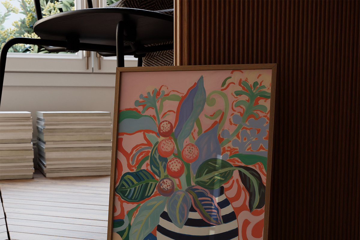 Contemporary Prints and Posters, a Background Graphic by Laras Wonderland (Photo 9 of 15)