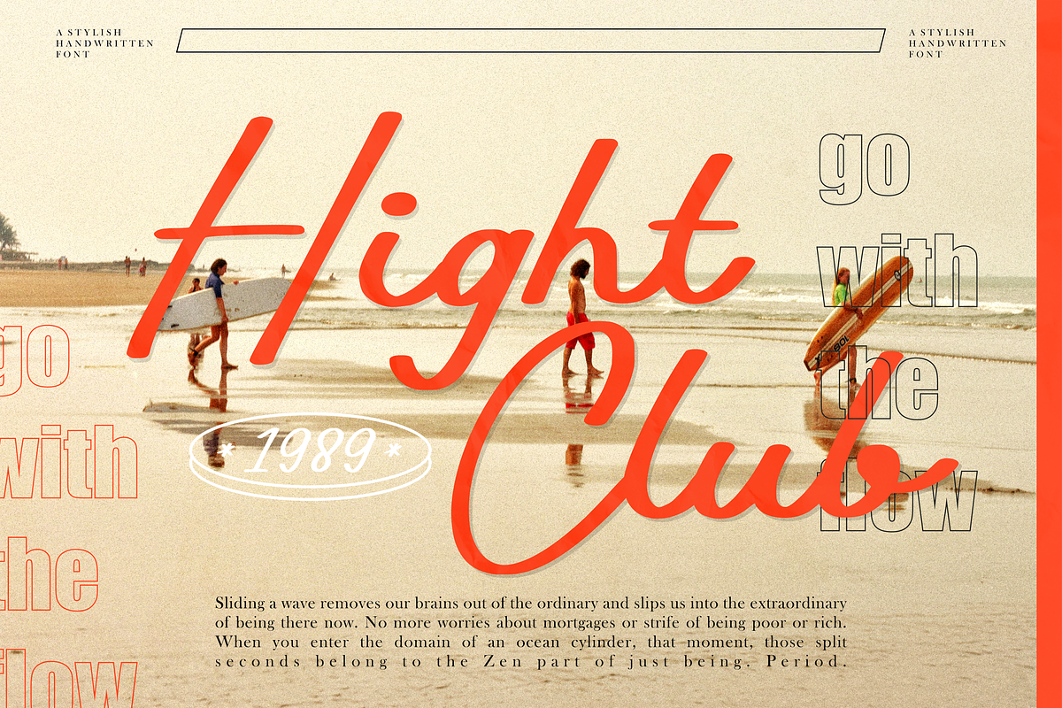 Jackson California A Stylish Script, a Script Font by Allouse Studio (Photo 4 of 10)