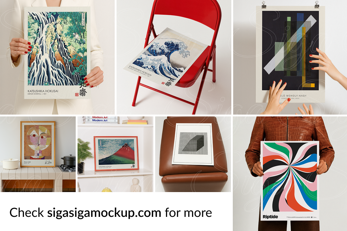 Holiday Poster Mockup Collection, a Product Mockup by SigaSigaMockup (Photo 4 of 4)