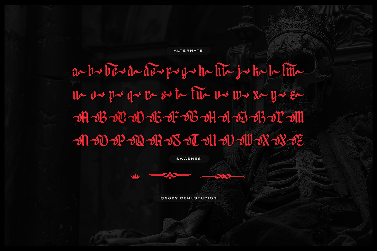 Yeremia | Blackletter Typeface, a Blackletter Font by Denustudios (Photo 11 of 12)