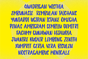 Overglows - Bold Brush Font, a Handwritten Font by Enxyclo Studio (Thumbnail 9 of 14)