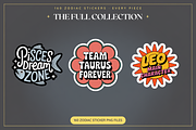 160 Zodiac Stickers, an Object Graphic by Jakayla Digital Co (Thumbnail 5 of 16)