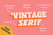 Angel Club - Retro Serif Font, a Serif Font by HansCo Studio (Thumbnail 8 of 10)