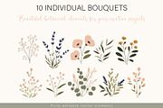 Vases & Bouquets Botanical Set, an Object Graphic by OREHOVKA (Thumbnail 2 of 5)
