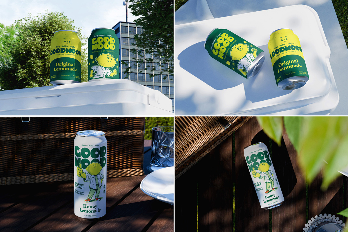 Soda Drink Can Mockup & Packaging, a Packaging Mockup by Vitora Mockup (Photo 3 of 12)