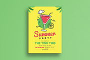 Summer Party Flyer, a Flyer Template by Guuver (Thumbnail 2 of 3)