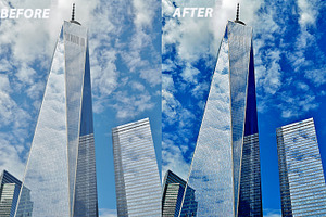 Vibrant Architecture Photoshop, an Action Add-On by 3d_model_tifotizi